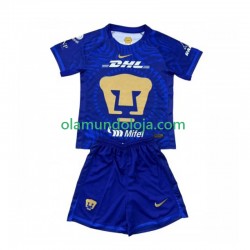 Camisola Pumas UNAM Criança Equipamento Segundo 2025-2026 Manga Curta